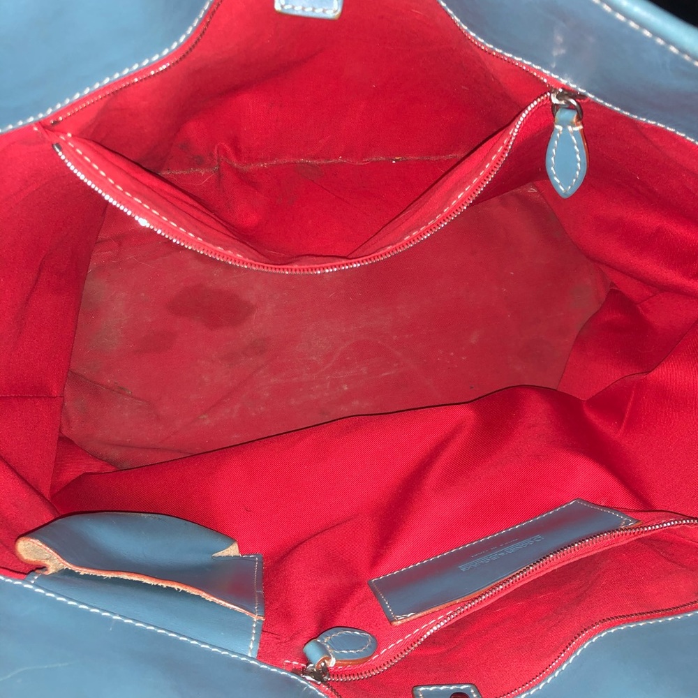 Dooney & Bourke Large Leather Tote/Computer Bag - Picture 4 of 7